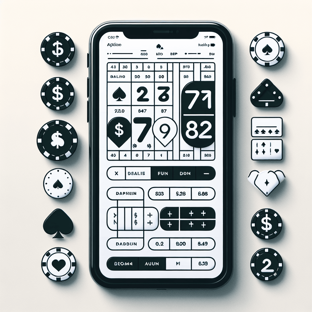德州撲克計算app, clean and minimalist design, high quality, suitable for blog post, no text or watermarks