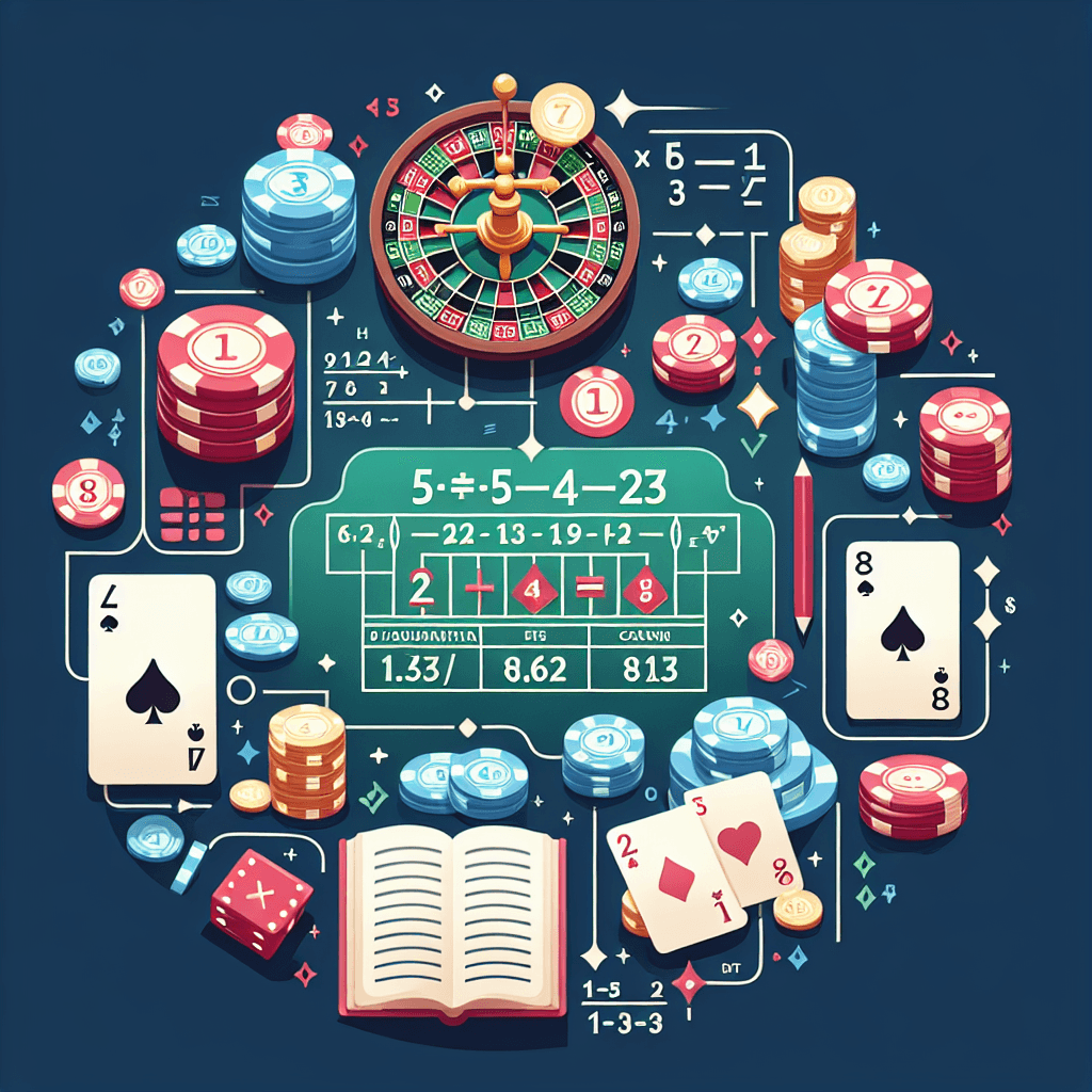 百家樂必勝公式圖解, professional blog illustration, high quality, suitable for blog post, no text or watermarks