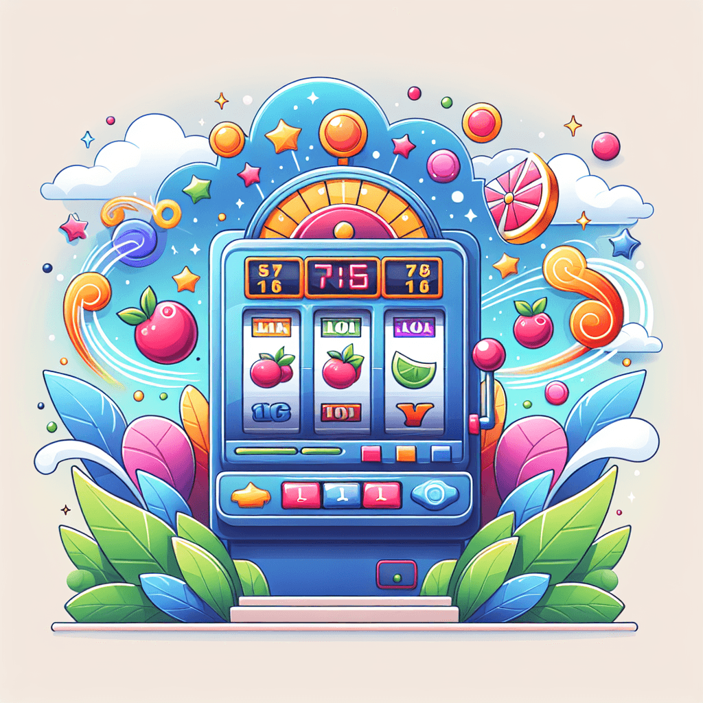 老虎機online, professional blog illustration, high quality, suitable for blog post, no text or watermarks