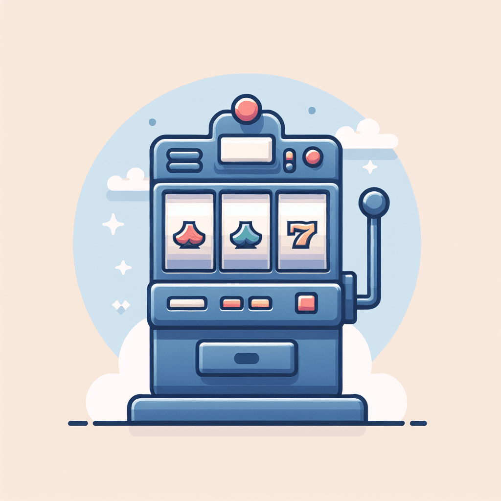 老虎機online, clean and minimalist design, high quality, suitable for blog post, no text or watermarks